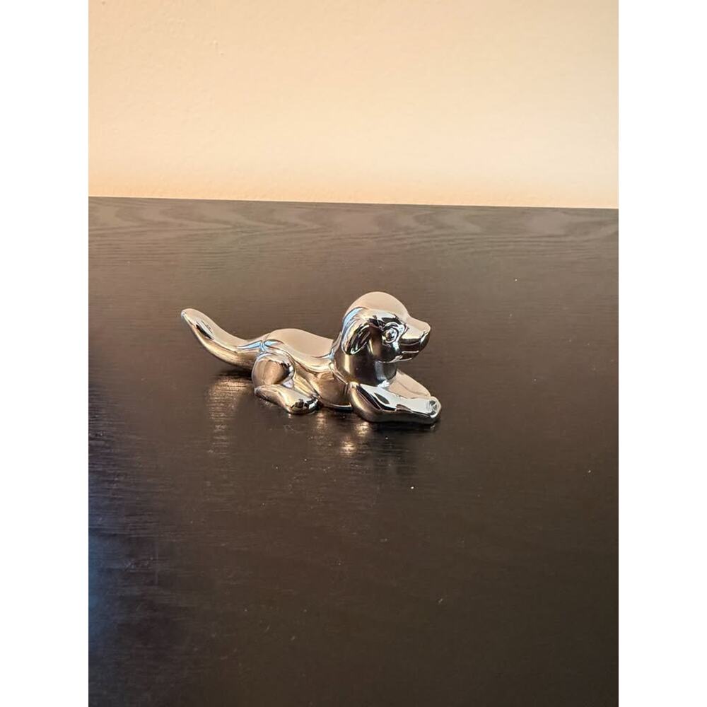 Dog Stainless Steel Chopsticks Rest or Dinner Spoon Stand Utensil
